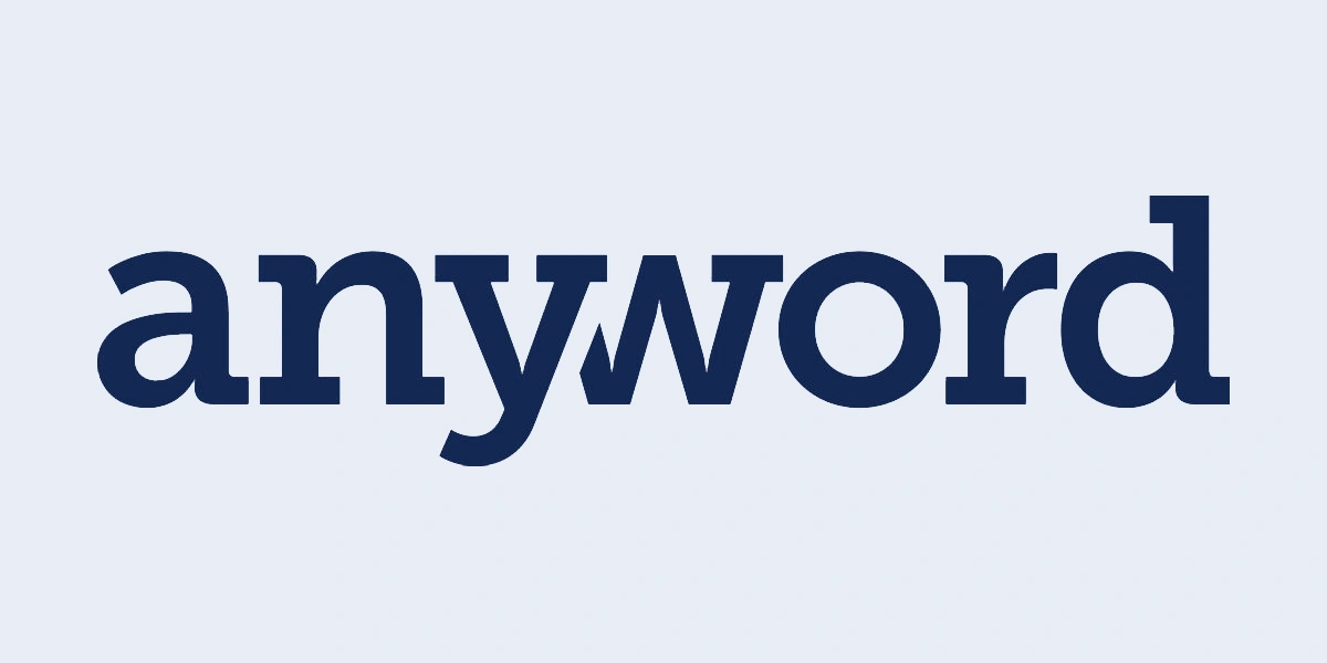 logo of Anyword